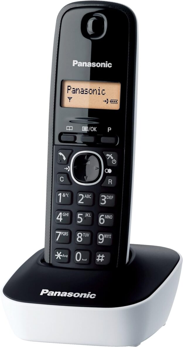 Panasonic Téléphone Numérique Fixe Sans Fil Rétroéclairé -KX-TG1611